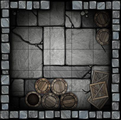 Dungeon Tiles Set For Rpg Game Dungeon Tiles Tabletop Rpg Maps