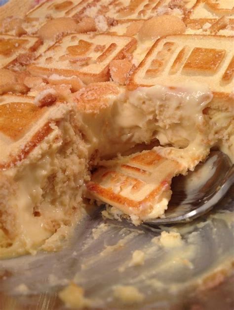 Whisk in sweetened condensed milk and egg yolks. Paula Deen's Banana Pudding in 2020 | Banana pudding ...