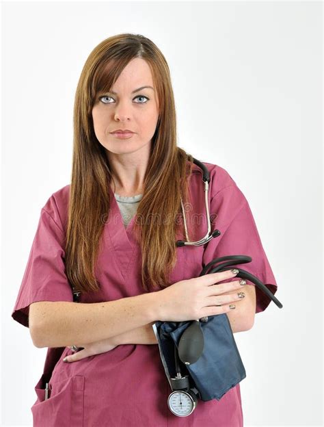 Attractive Female Pharmacist Stock Image Image Of Caucasian Doctor