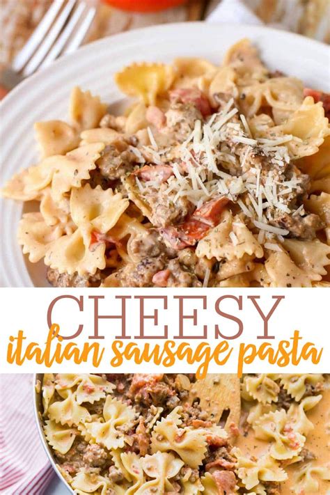 Italian Sausage Pasta Made In 20 Minutes Video Lil Luna