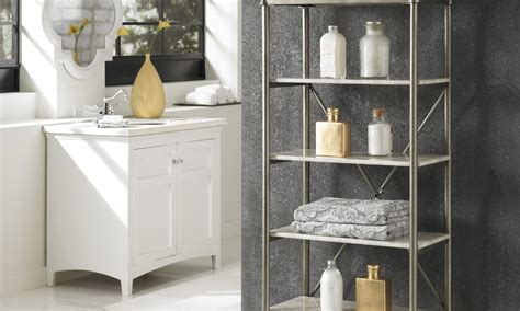 From clever bathroom storage ideas to shower storage ideas to diy storage ideas and more, these best bathroom storage. 5 Great Ideas for Bathroom Shelves | Overstock.com