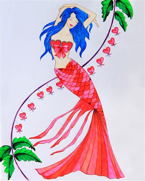 Aquarius Mermaid Zodiac Aquarius Mermaid Zodiac Illustrati Flickr