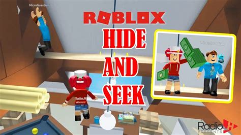 Roblox Hide And Seek Extreme With Microguardian Radiojh Games Youtube