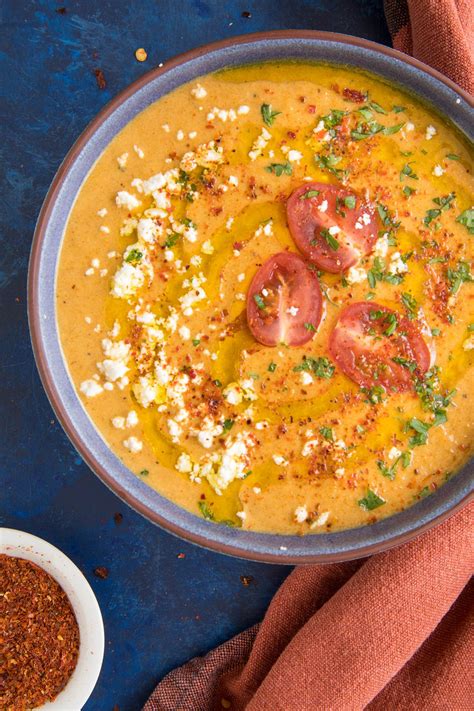 Creamy Roasted Hatch Chile Soup In A Bowl And Ready To Eat Hatch