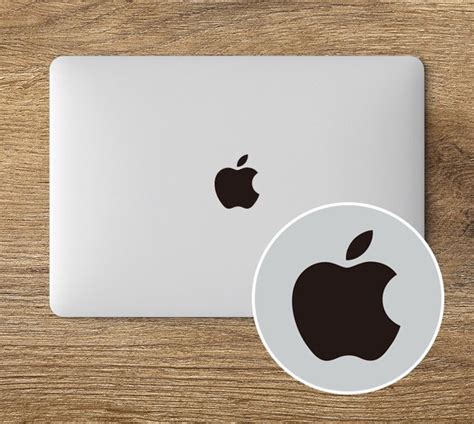 Retro Apple Logo Sticker Macbook Pro Decals Macbook Air Macbook Pro