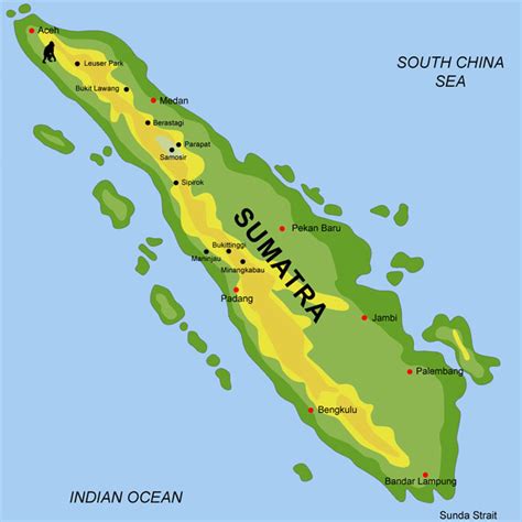 Where Is Sumatra Located On A World Map United States Map