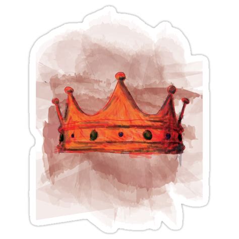 The Bloody Crown Macbeth Stickers By Missamylee Redbubble