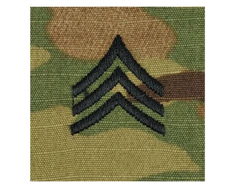 Us Army Sergeant Rank Ocpscorpion Sew On