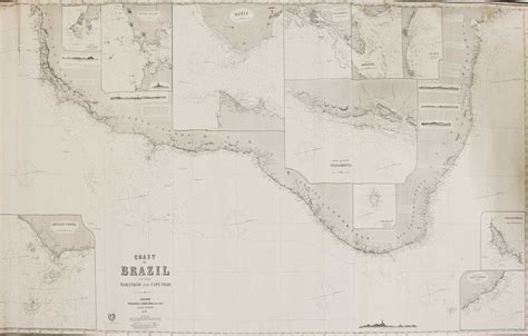Lot 249 Four Hydrographic Charts Of South America
