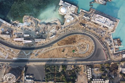 F1 2021 Game Shows Off Jeddah Street Track For Saudi Arabian Gp