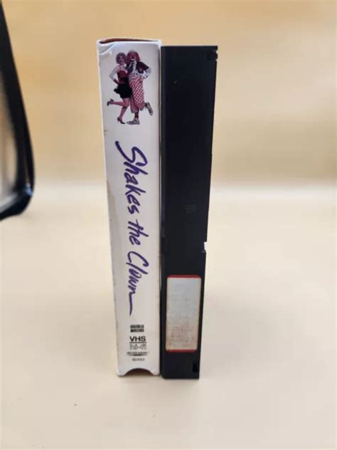 Shakes The Clown Vhs Tape Cult Film Bobcat Goldthwait Julie Brown