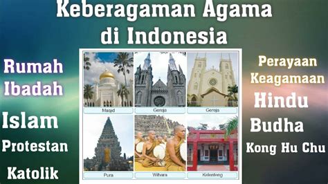 Keragaman Agama Di Indonesia YouTube