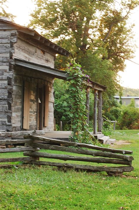 Lewis and clark lake straddles the border between south dakota and nebraska and is one of both states' largest lakes. Front Side of Lewis and Clark Cabin Clarksville IN | Photo ...