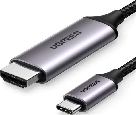 Ugreen Usb C To Hdmi Cable Usb 31 Type C Thunderbolt 3 To Hdmi 4k