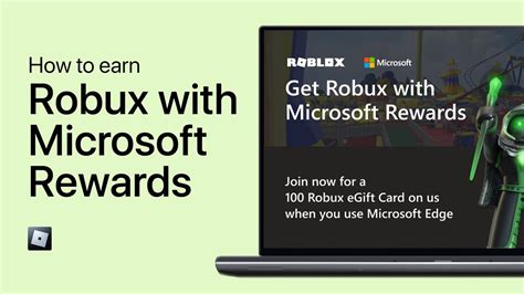 How To Earn Robux With Microsoft Rewards Points Youtube