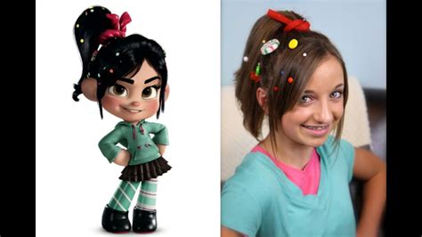 Wreck It Ralph Hairstyle Tutorial A Cutegirlshairstyles Disney Exclusive Youtube
