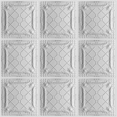 Ceilume Bentley 2′ X 2′ Suspended Ceiling Tiles Elegant Ceilings And Walls