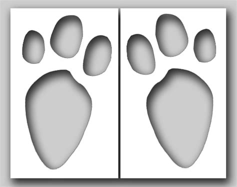 Download rabbit foot stock vectors. Bunny Footprints - ClipArt Best