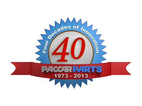Paccar Parts 40th Logo 3d Shadow Paccar Parts Celebrates I Flickr