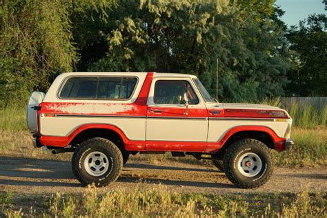 Rare 1978 Ford Bronco Ranger Xlt 4x4 Low Mileage 1 Owner Trailer