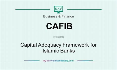 Capital adequacy ratio (car) is a specialized ratio used by banks to determine the adequacy of their capital keeping in view their risk exposures. What does CAFIB mean? - Definition of CAFIB - CAFIB stands ...