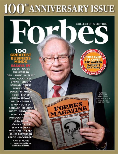 Forbes Unveils Special Centennial Magazine Issue Featuring Worlds 100