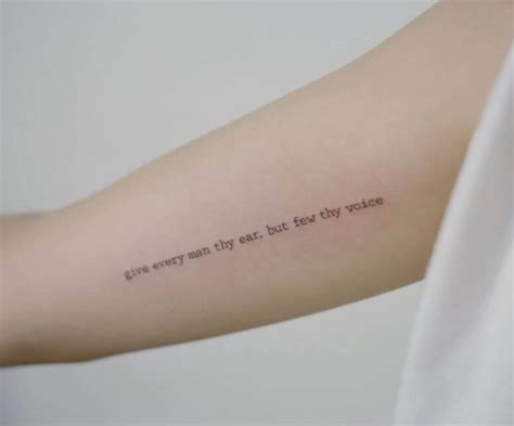 150 Short Quote Tattoos For Guys 2021 Inspirational Designs