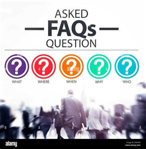 Frequently Asked Questions Faq Problems Concept Stock Photo Alamy
