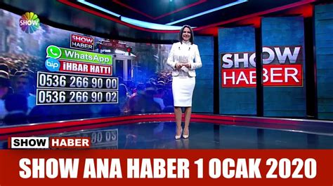 Show Ana Haber 1 Ocak 2020 Youtube