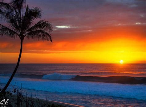 Pin By Leona Liddelow On Beach Hawaiian Sunset Beautiful Beaches