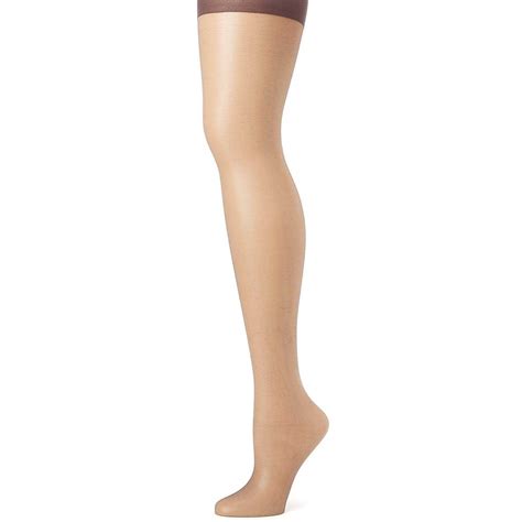 Hanes Womens Absolutely Ultra Sheer Control Top With Toe Tights