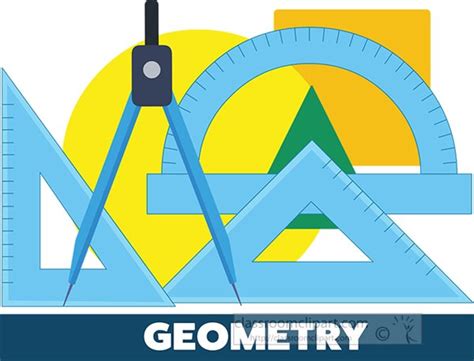 Mathematics Clipart Clipart Of Geometry Math Tools Classroom Clipart