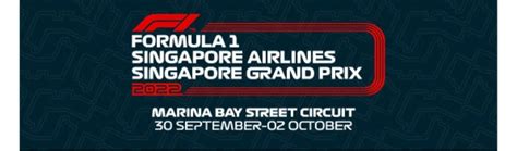 Race Day F1 Padang Grandstand Sunday 2 Oct 1 Ticket Tickets