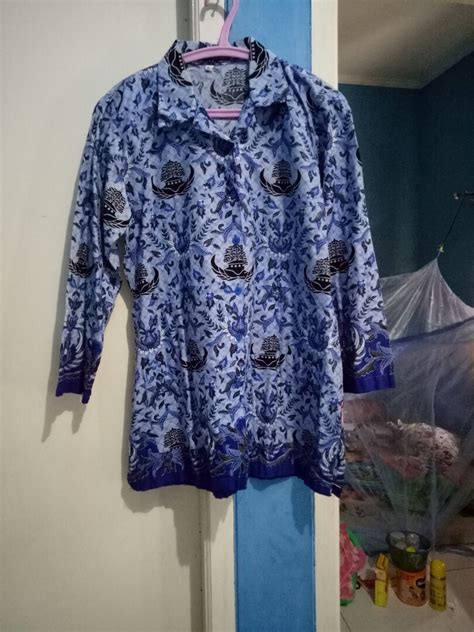 Batik Kopri Pns Fesyen Wanita Pakaian Wanita Atasan Di Carousell