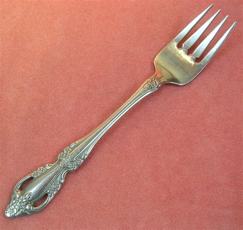 oneida raphael salad fork distinction deluxe stainless flatware silverware