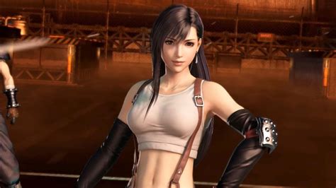 Dissidia Final Fantasy Nt Reveals Tifa From Final Fantasy Vii With Her