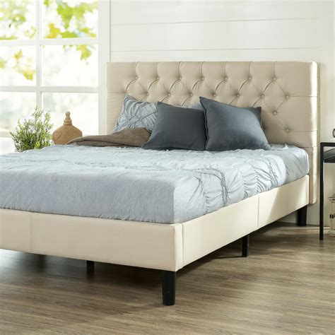 Zinus Misty 42 Upholstered Platform Bed Frame King