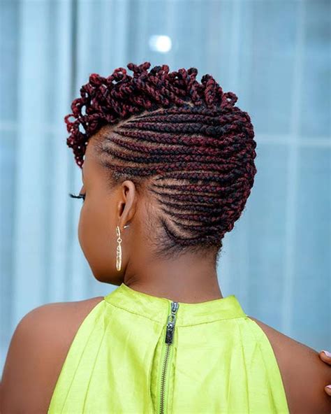 21 Trendy Ways To Rock A Cornrow Updo Stayglam