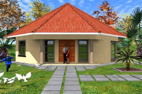 Amazing Design Ideas Free Rondavel House Plans 3 Modern