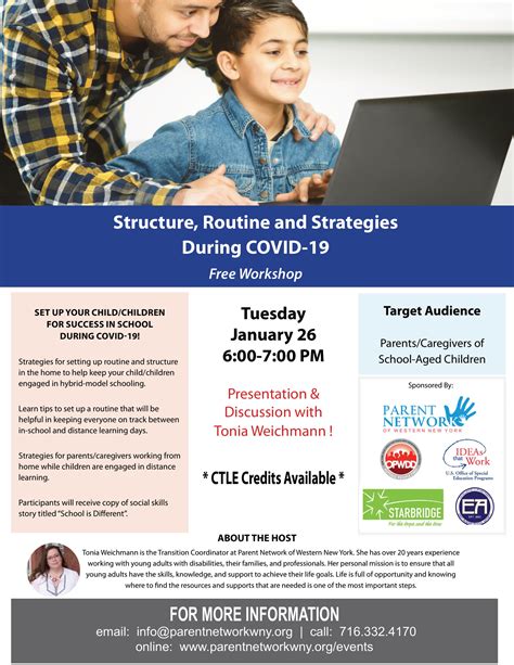 Structure Routine And Strategies During Covid 19 Parent Network Of Wny