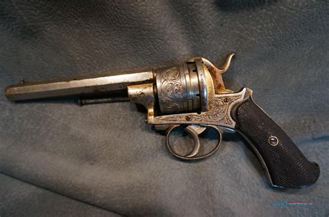 Antique Engraved Pinfire Revolver For Sale At 919033980