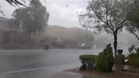 Monsoon Rain Storms Hit The Las Vegas Valley YouTube