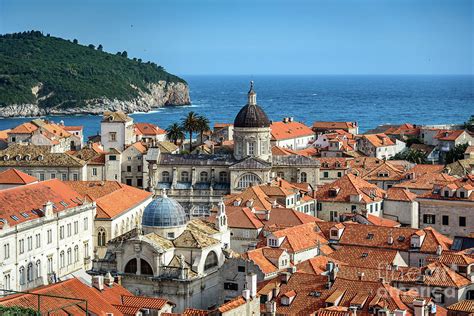 Red Roofs Of Dubrovnik Kings Landing In Game Of Thrones From The City