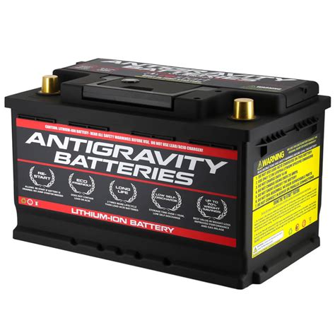 Antigravity Lithium Car Battery - H8/Group-49 AG-H8-60-RS