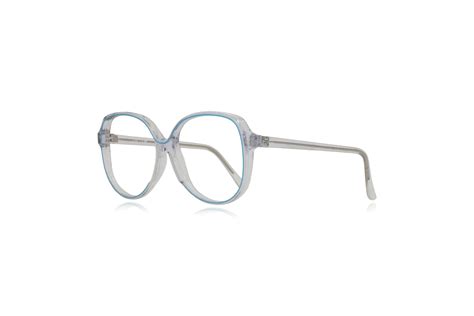 Original Vintage Made In London Colbalt Blue Transluscent Glasses — Peep Eyewear