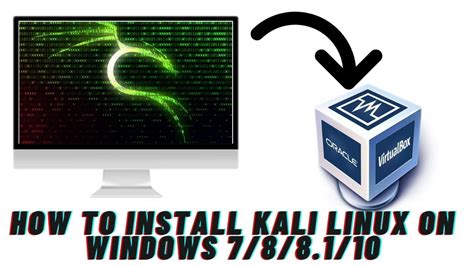 How To Install Kali Linux On Windows Youtube