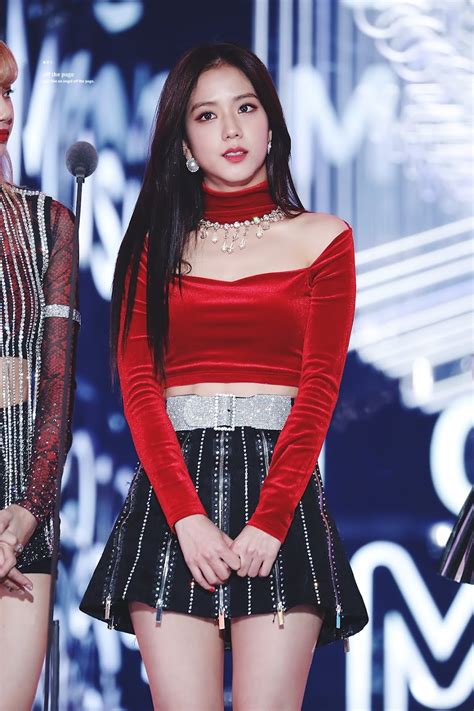 10 times blackpink s jisoo served powerful and sexy visuals in red koreaboo