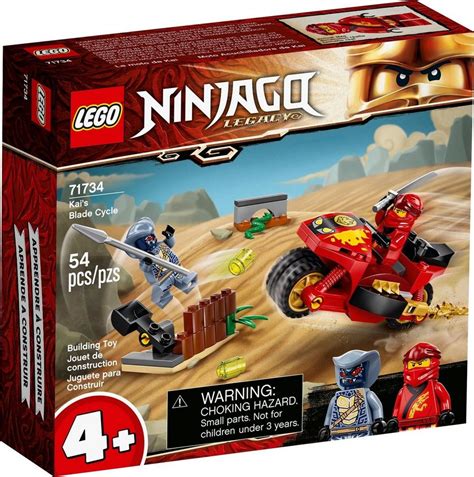 Lego Konstruktionsspielsteine Lego Ninjago Kais Feuer Bike Set