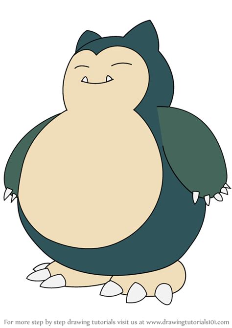 Today i'll show you how to draw pokemon easily. Learn How to Draw Snorlax from Pokemon (Pokemon) Step by ...