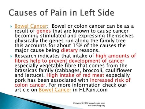 How To Treat Pain In Left Side